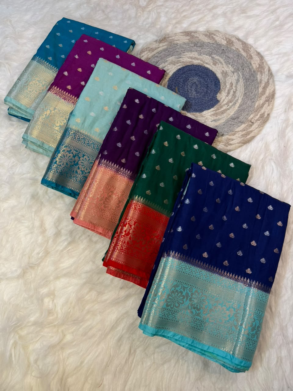 Premium Banarasi Katan Silk Dyble Saree